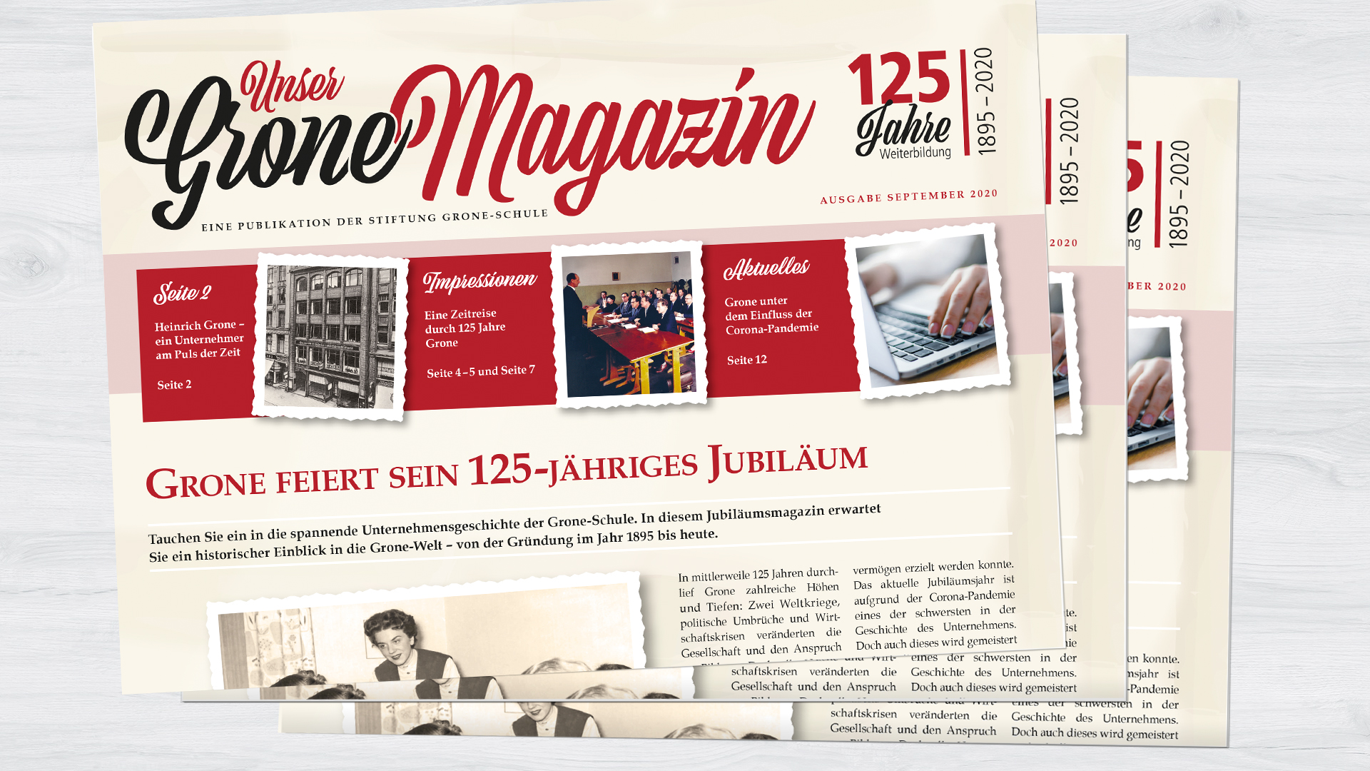 Grone Jubiläumsmagazin 2020